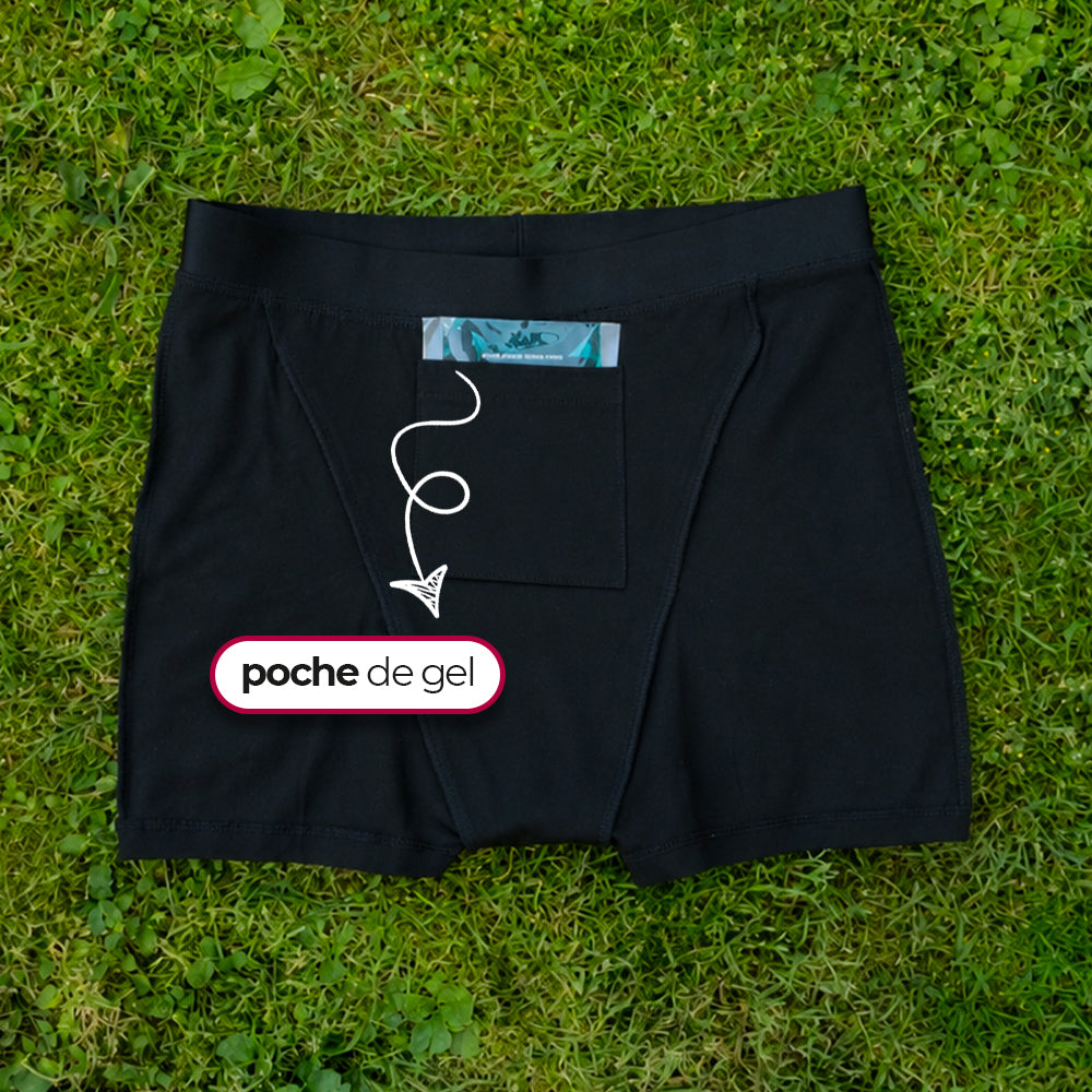 Boxer menstruel apaisant