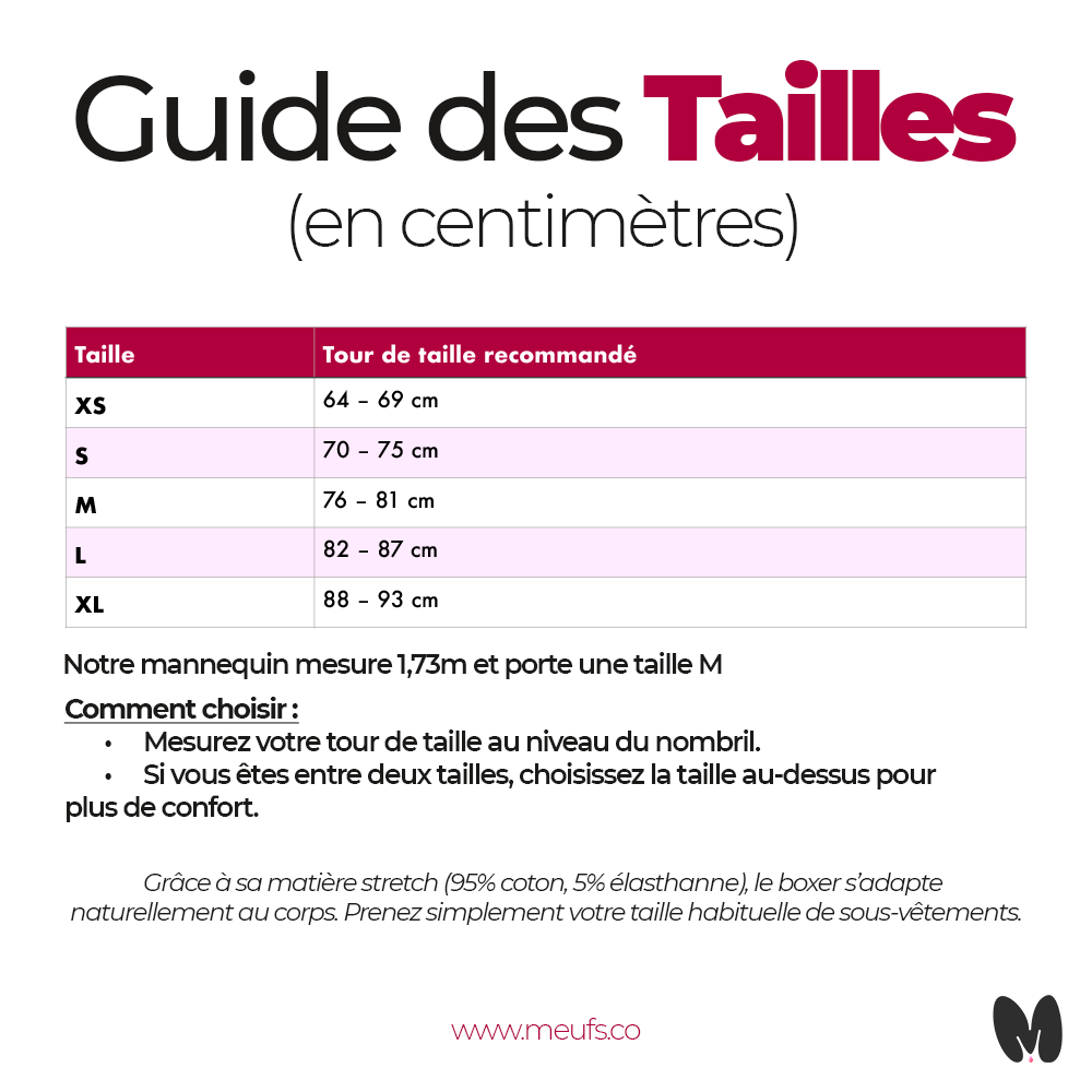 Boxer menstruel apaisant