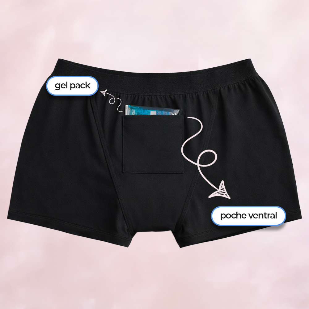 Boxer menstruel apaisant